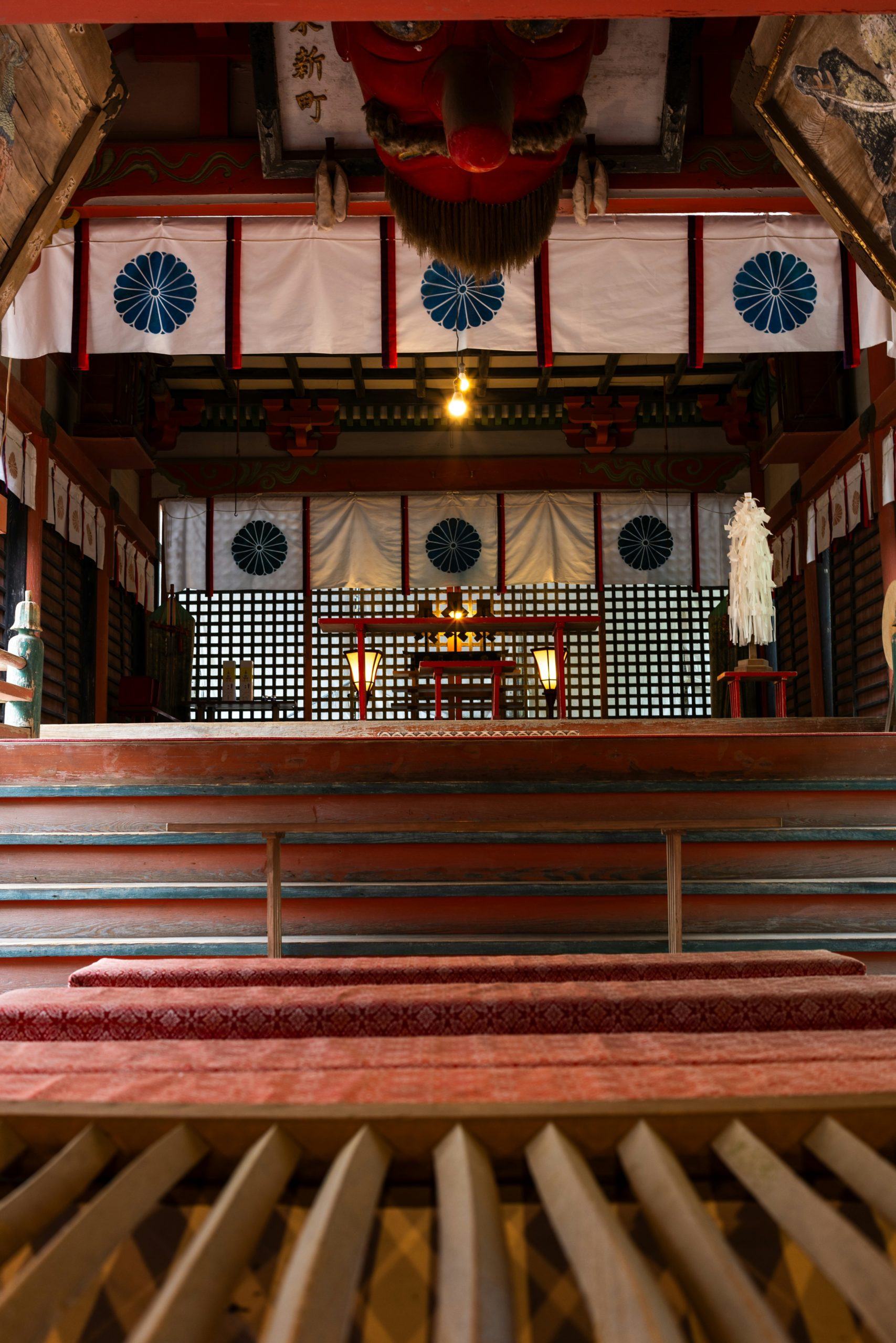 Historic Minami-za Theatre in Kyoto at evening with traditional Japanese architecture and cultural lighting